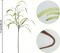 6pcs Artificial Greenery Stems 27.5" Artificial Spring Faux Greenery Stems Plants Fake Greenery Branches for Flower Arrangement Bouquets Floral Vase Wedding Decor 1"D x 1"W x 27.5"H